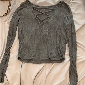 Cropped long sleeve